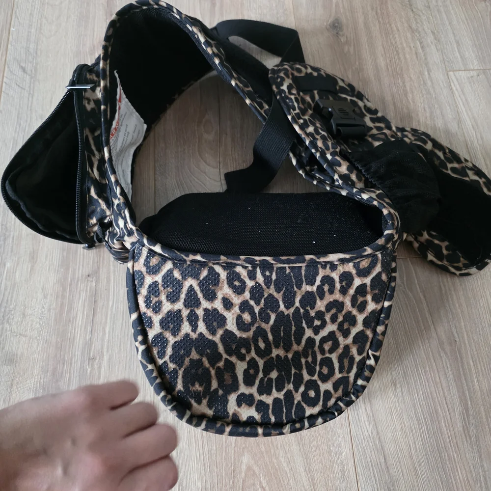 Leopard Print Crossbody Bag